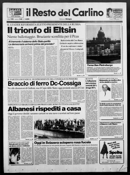 Il Resto del Carlino : giornale dell'Emilia